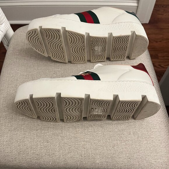 GUCCI Women's Ace Platform Sneaker 38.5 (Size 8) - Picture 8 of 11